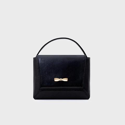 NADIRA FLAP HAND BAG NEGRO