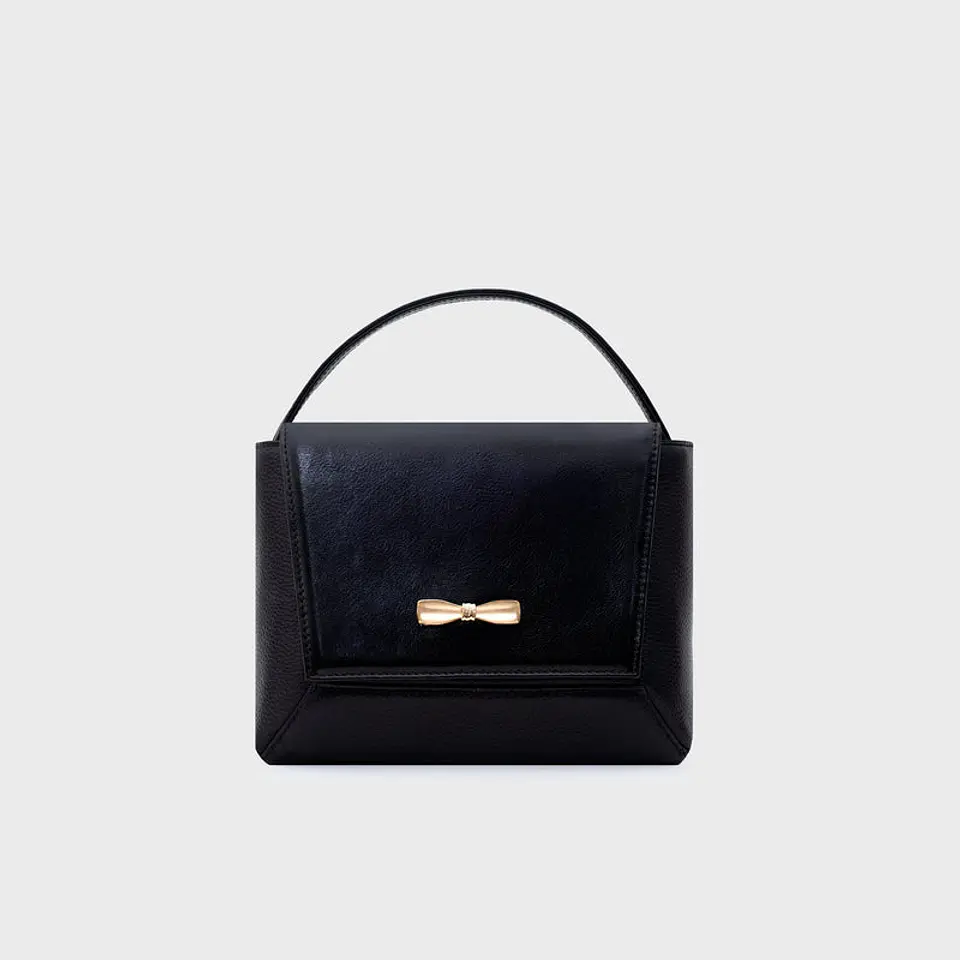 NADIRA FLAP HAND BAG NEGRO 1