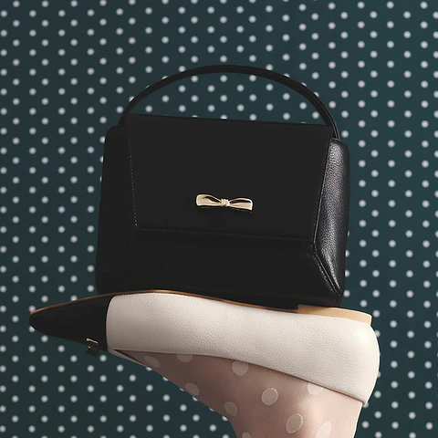 NADIRA FLAP HAND BAG NEGRO