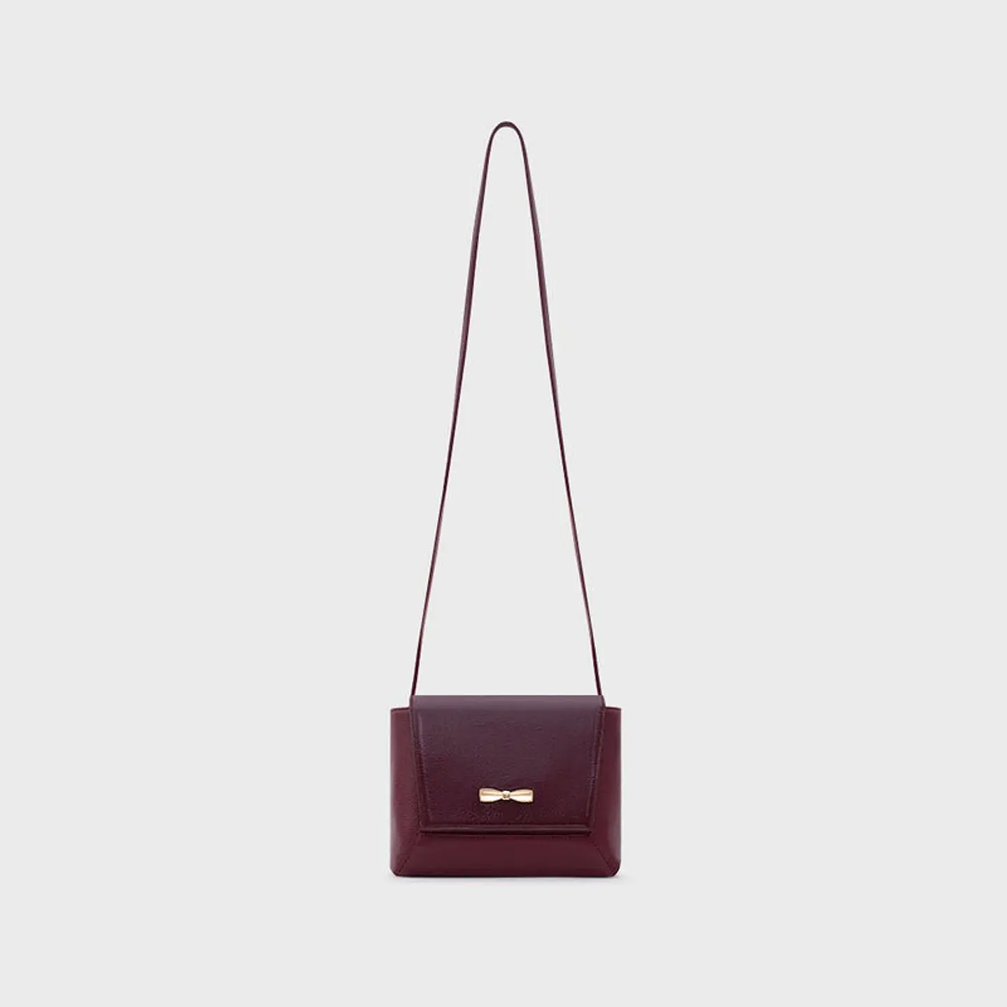 NADIRA FLAP HAND BAG BORGOÑA 4