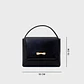 NADIRA FLAP HAND BAG NEGRO - Miniatura 3