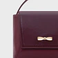 NADIRA FLAP HAND BAG BORGOÑA - Miniatura 5
