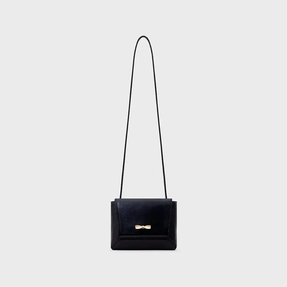 NADIRA FLAP HAND BAG NEGRO 4