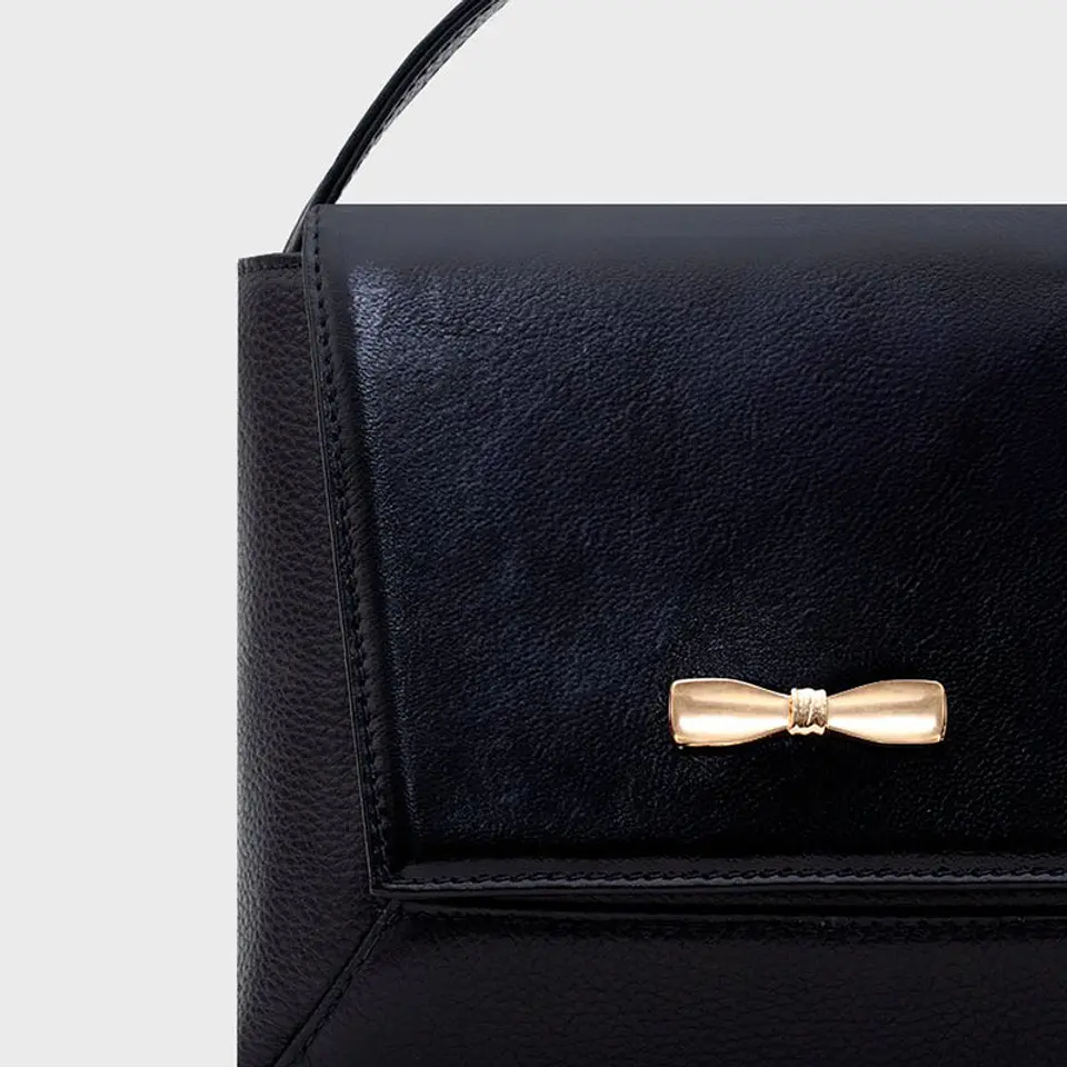 NADIRA FLAP HAND BAG NEGRO 5