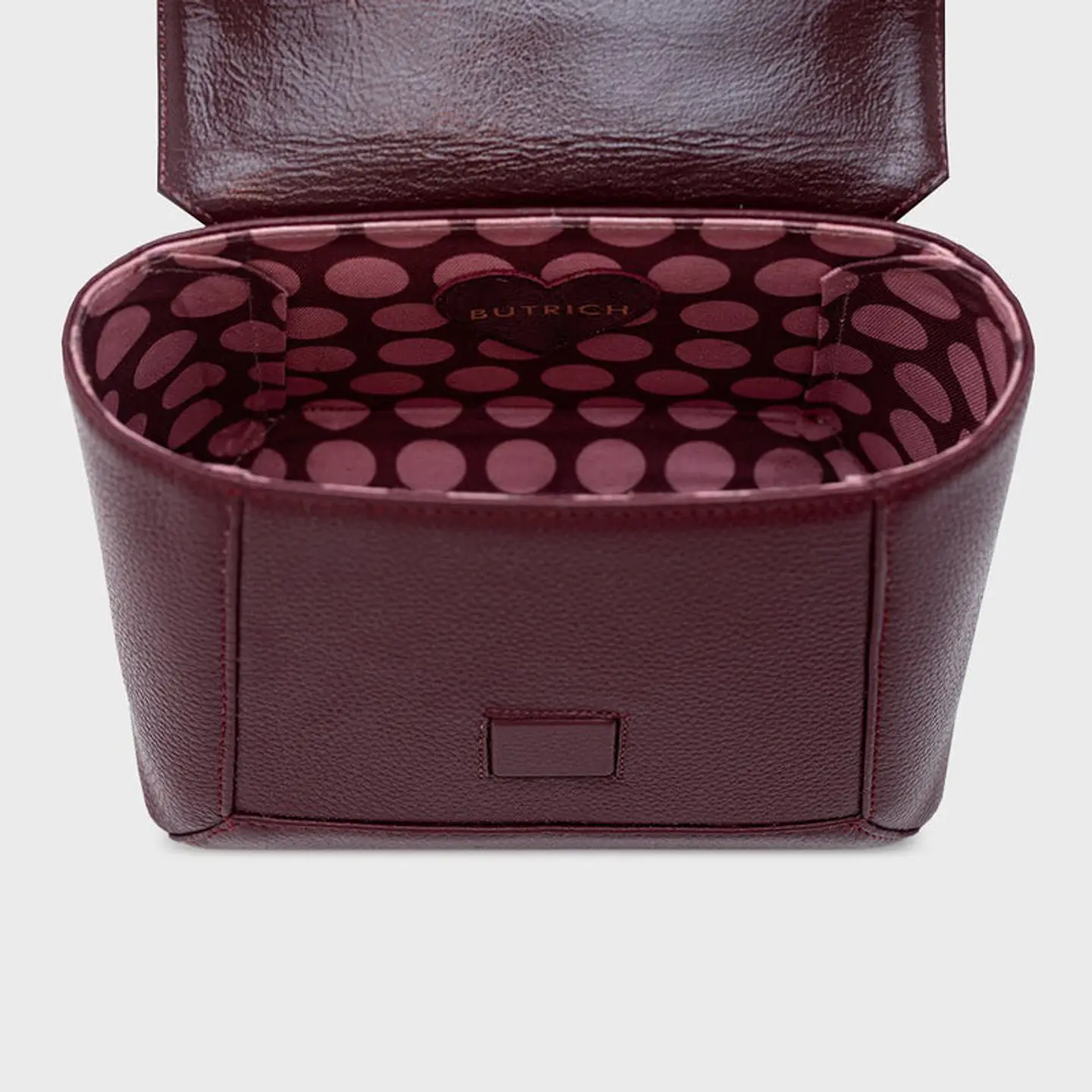 NADIRA FLAP HAND BAG BORGOÑA 7