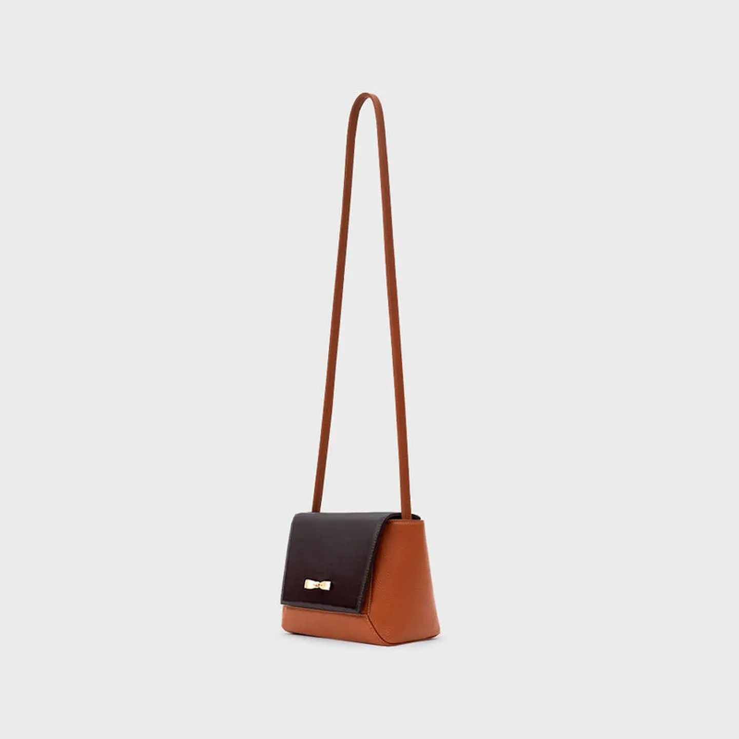 NADIRA FLAP HAND BAG COBRE 6