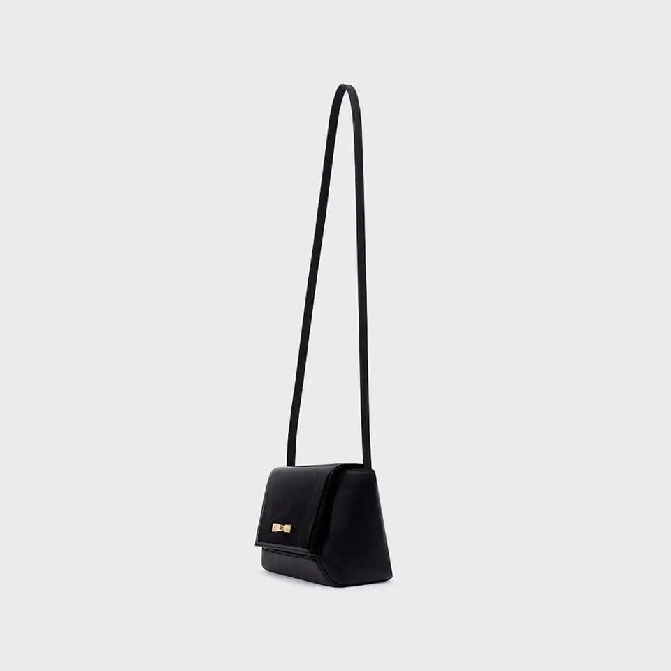 NADIRA FLAP HAND BAG NEGRO 6