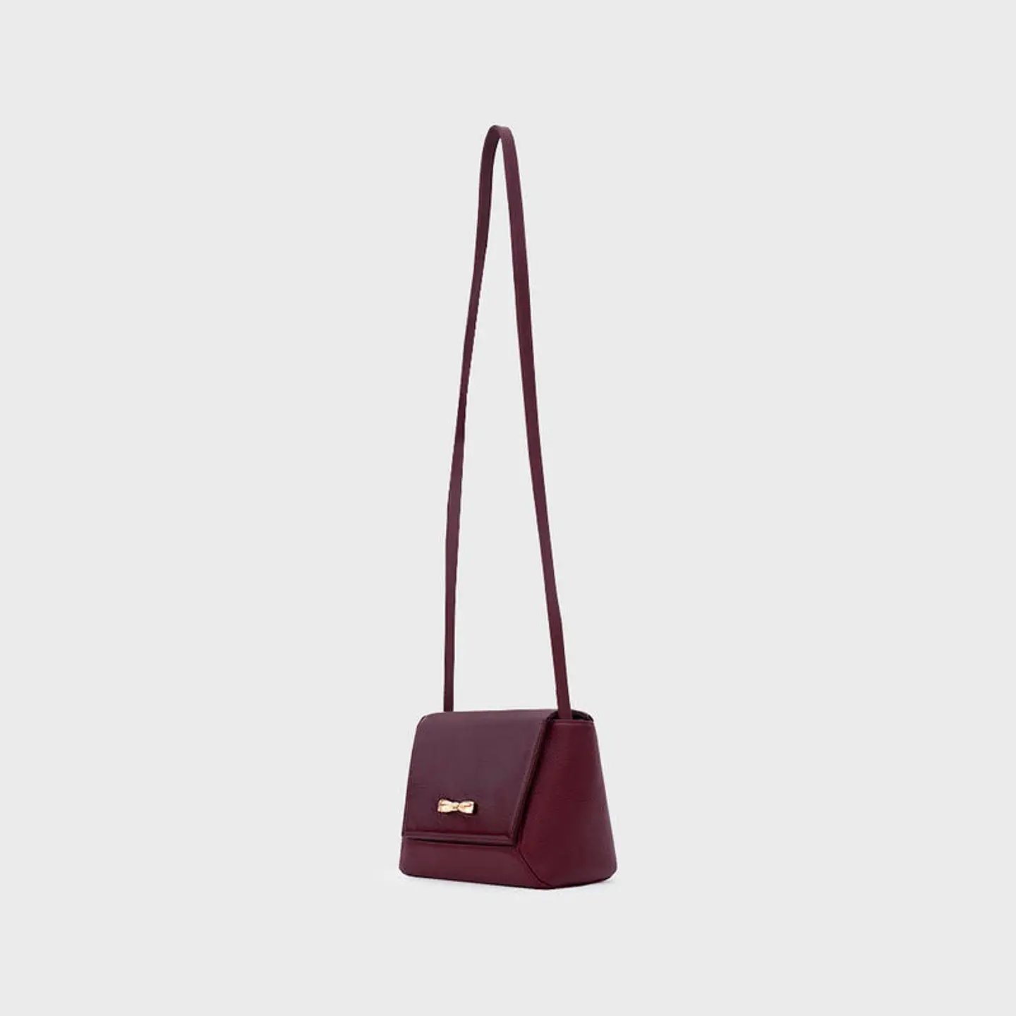 NADIRA FLAP HAND BAG BORGOÑA 8