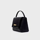 NADIRA FLAP HAND BAG NEGRO - Miniatura 7