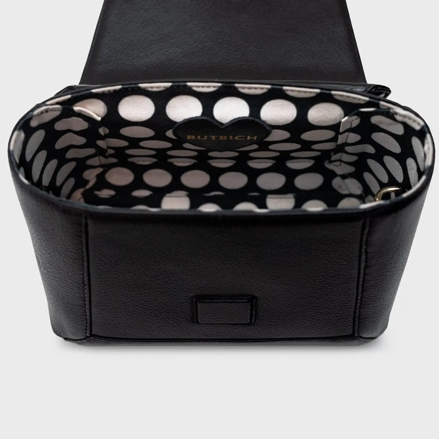 NADIRA FLAP HAND BAG NEGRO 8