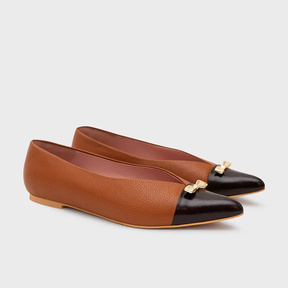 NADIRA FLAT MARRÓN 6