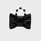 NAILA BEADED BOW BAG NEGRO - Miniatura 1
