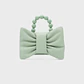 NAILA BEADED BOW BAG VERDE - Miniatura 1