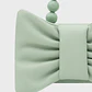 NAILA BEADED BOW BAG VERDE - Miniatura 3