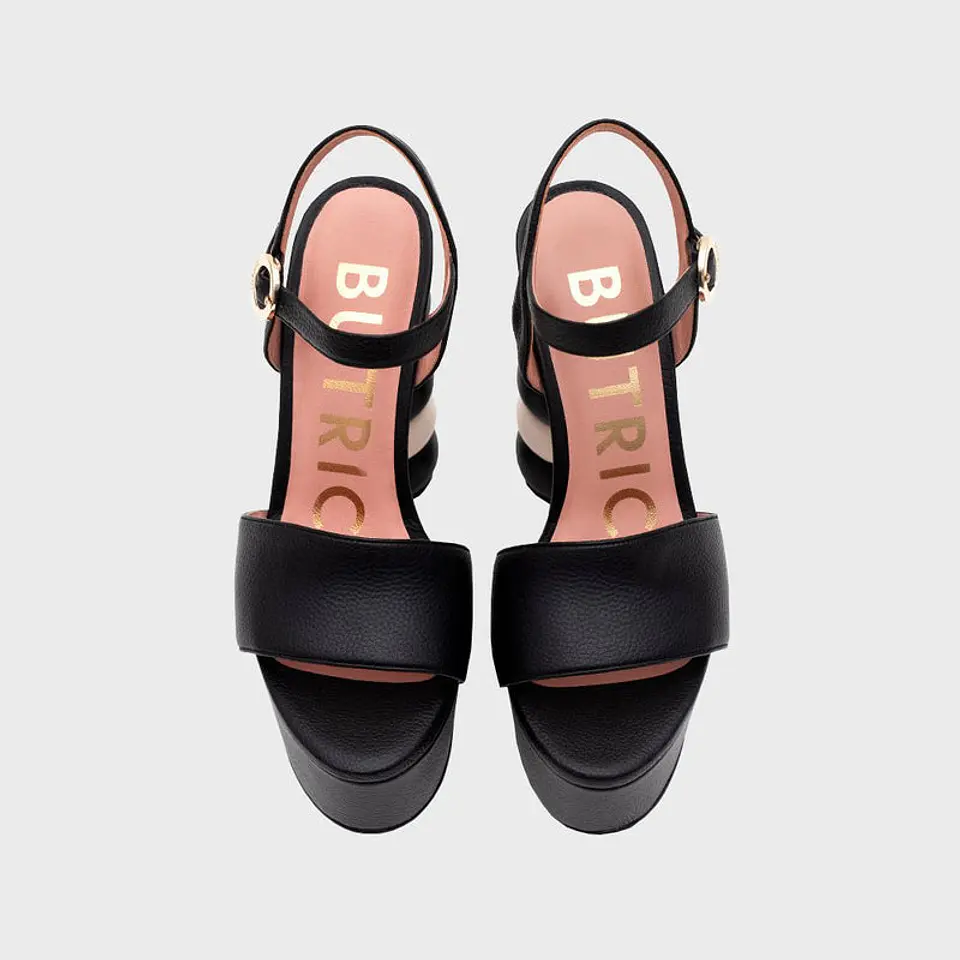 NICOLETTA PLATAFORMA HUESO NEGRO 3