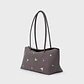 NINETTE BLUEBERRY LONG BAG MARRÓN - Miniatura 4