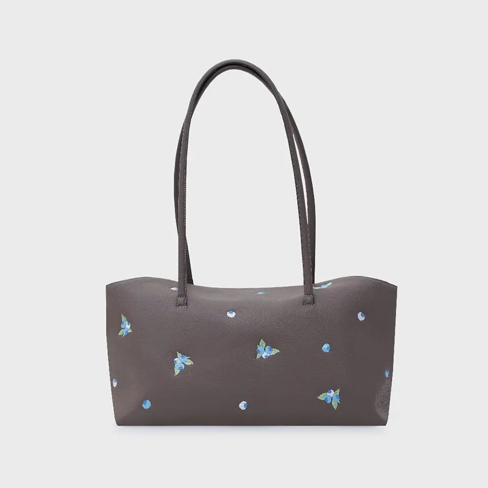 NINETTE BLUEBERRY LONG BAG MARRÓN 5