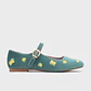 NINETTE LEMON FLAT VERDE - Miniatura 1