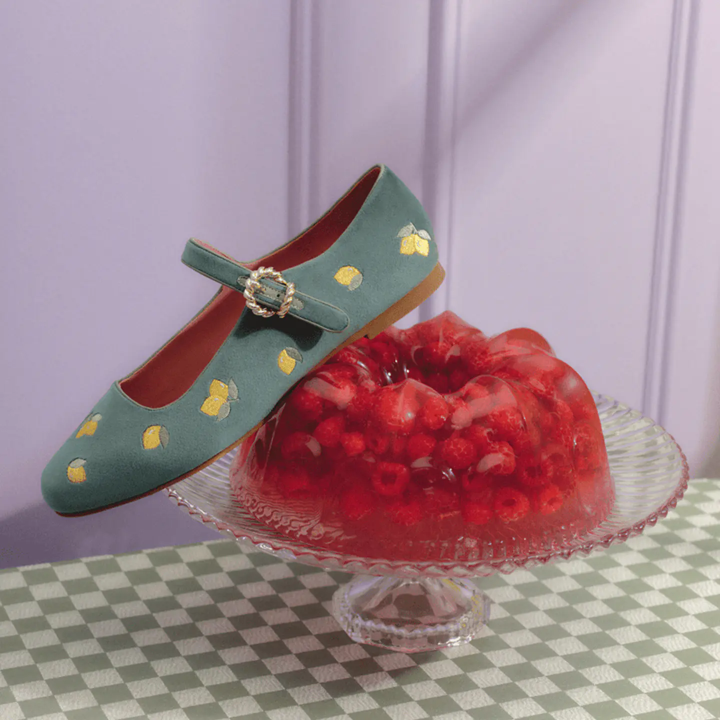 NINETTE LEMON FLAT VERDE 2