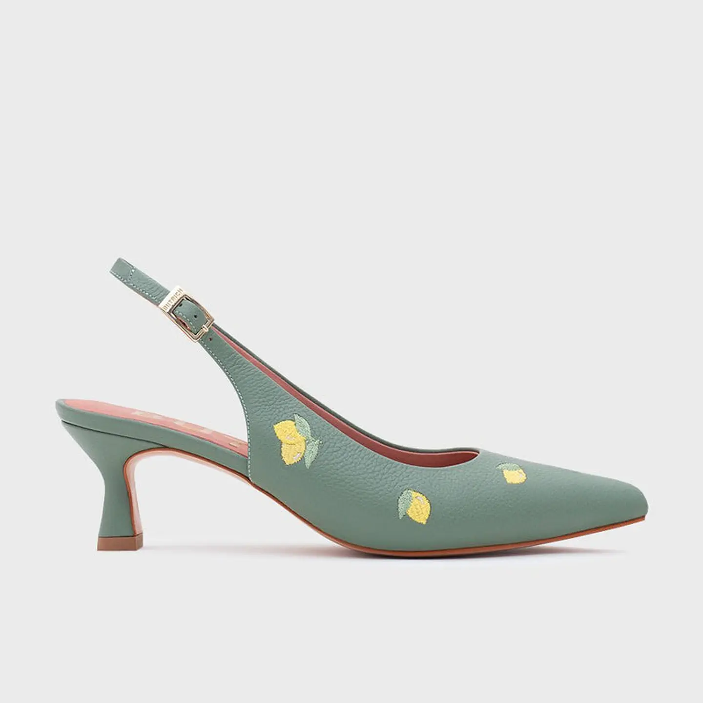 NINETTE LEMON MIDI SLINGBACK VERDE 1