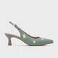 NINETTE LEMON MIDI SLINGBACK VERDE - Miniatura 1