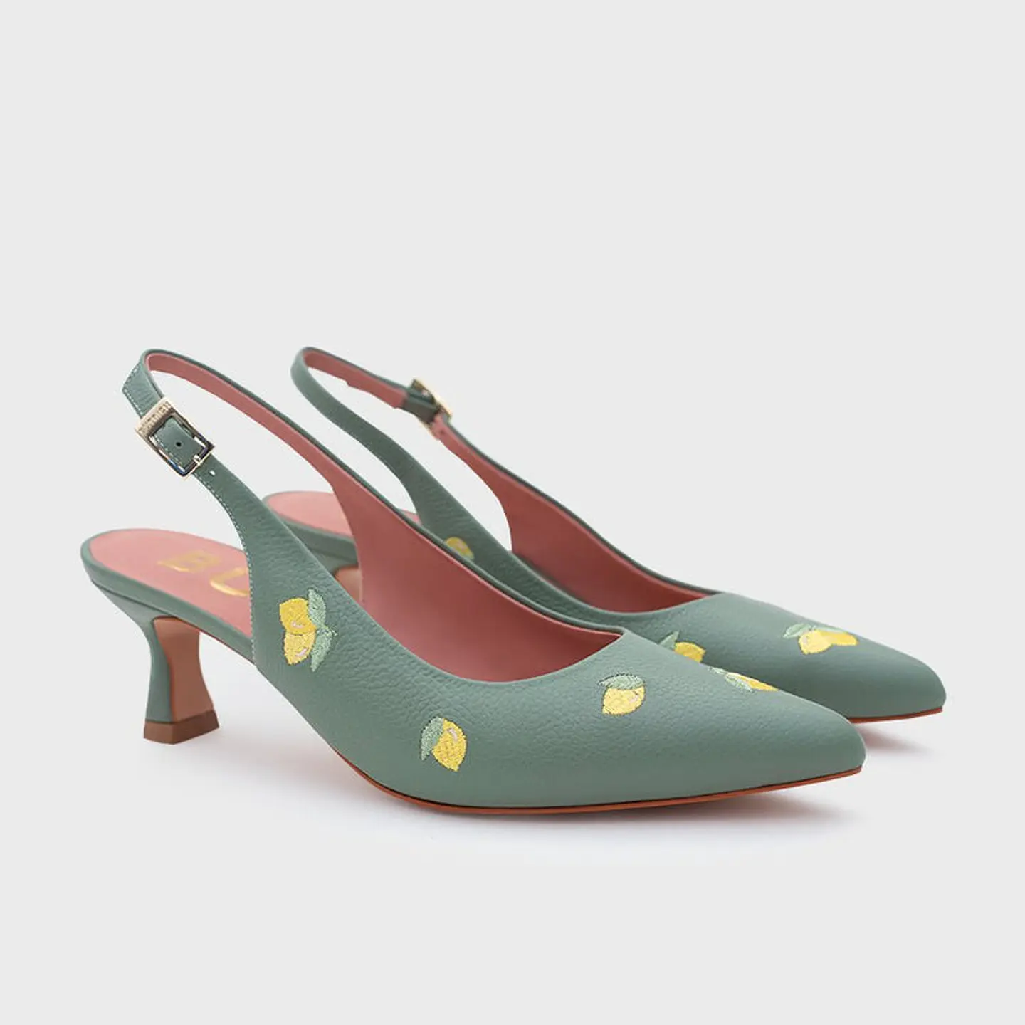 NINETTE LEMON MIDI SLINGBACK VERDE 3