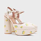 NINETTE LEMON PLATAFORMA HUESO - Miniatura 4
