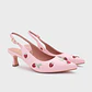 NINETTE RASPBERRY MIDI SLINGBACK ROSA - Miniatura 3
