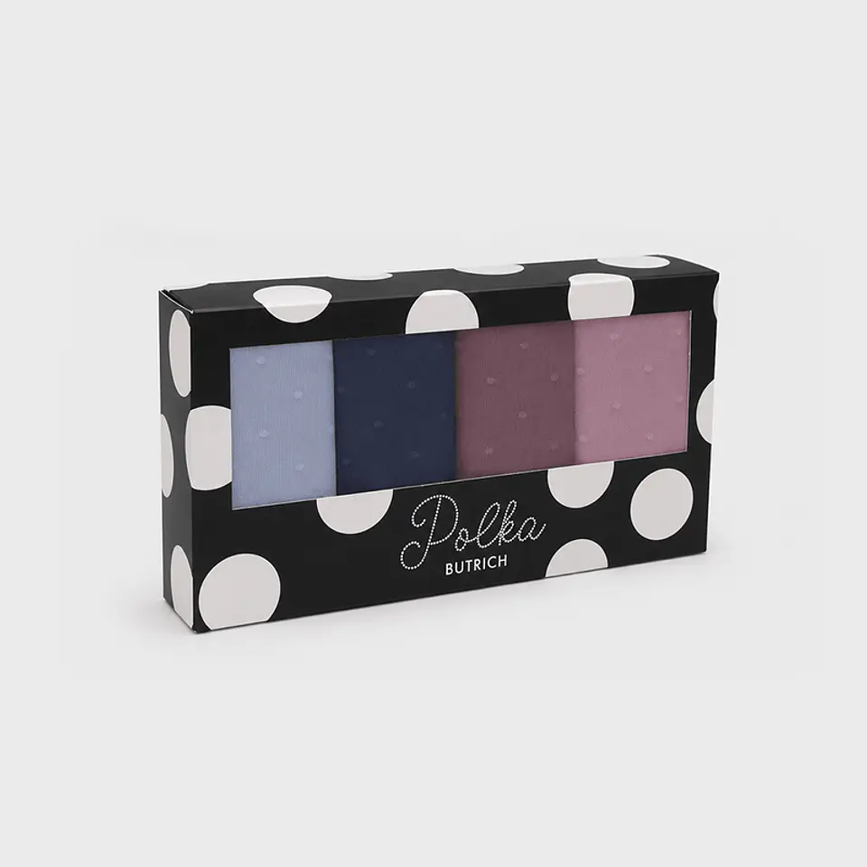 PACK DE MEDIAS LARGAS POLKA BUTRICH 3