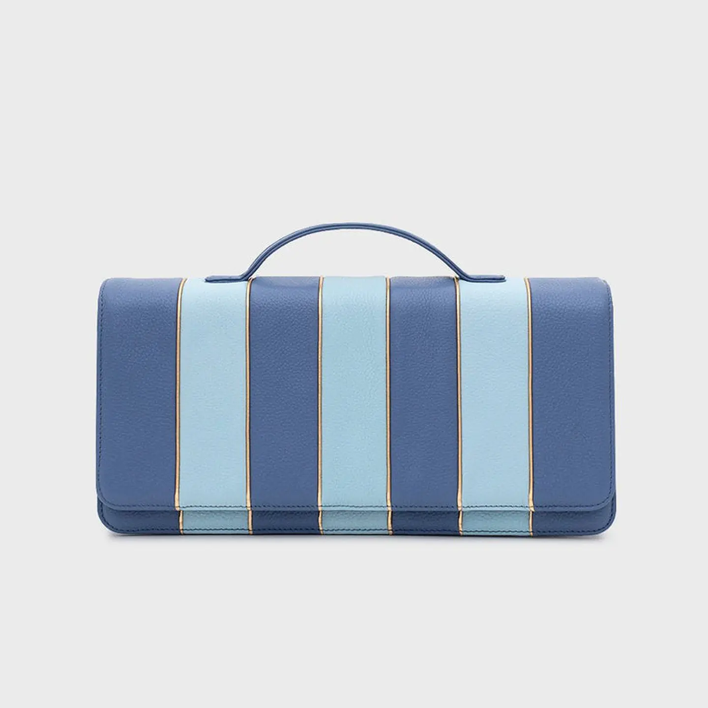 PAULINA RECTANGLE BAG AZUL 1