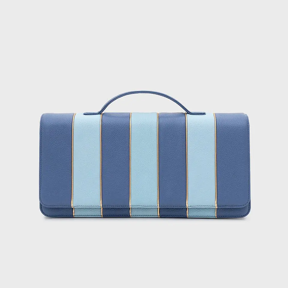 PAULINA RECTANGLE BAG AZUL 1
