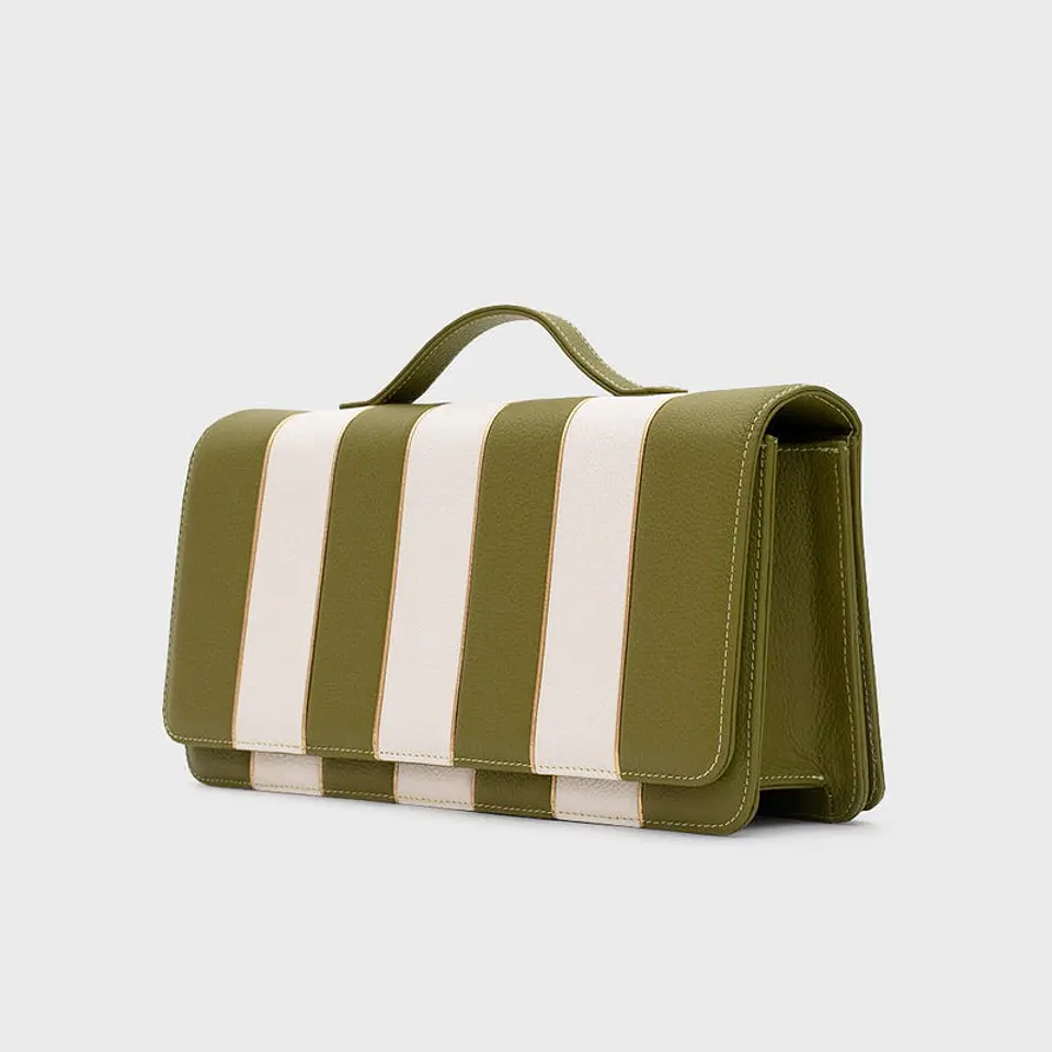 PAULINA RECTANGLE BAG VERDE 3