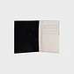 PORTAPASAPORTE LUCKY YIN YANG HUESO NEGRO - Miniatura 3