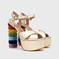 RETRO GOLDEN SUNSHINE PLATAFORMA MULTICOLOR - Miniatura 3