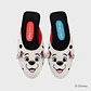 ROLLY SLIPPER BLANCO NEGRO - Miniatura 1