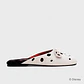ROLLY SLIPPER BLANCO NEGRO - Miniatura 5