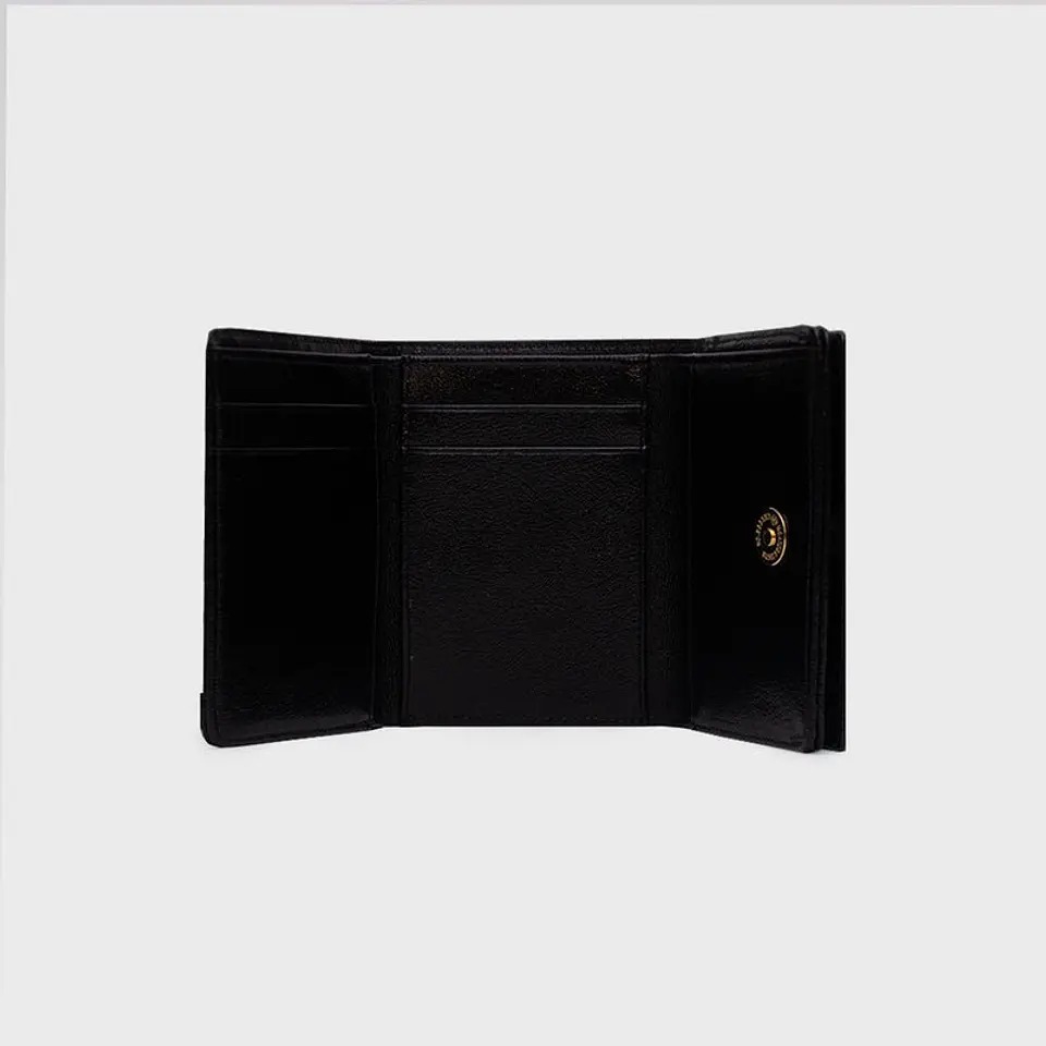 BILLETERA B LUCKY YIN YANG HUESO NEGRO 3