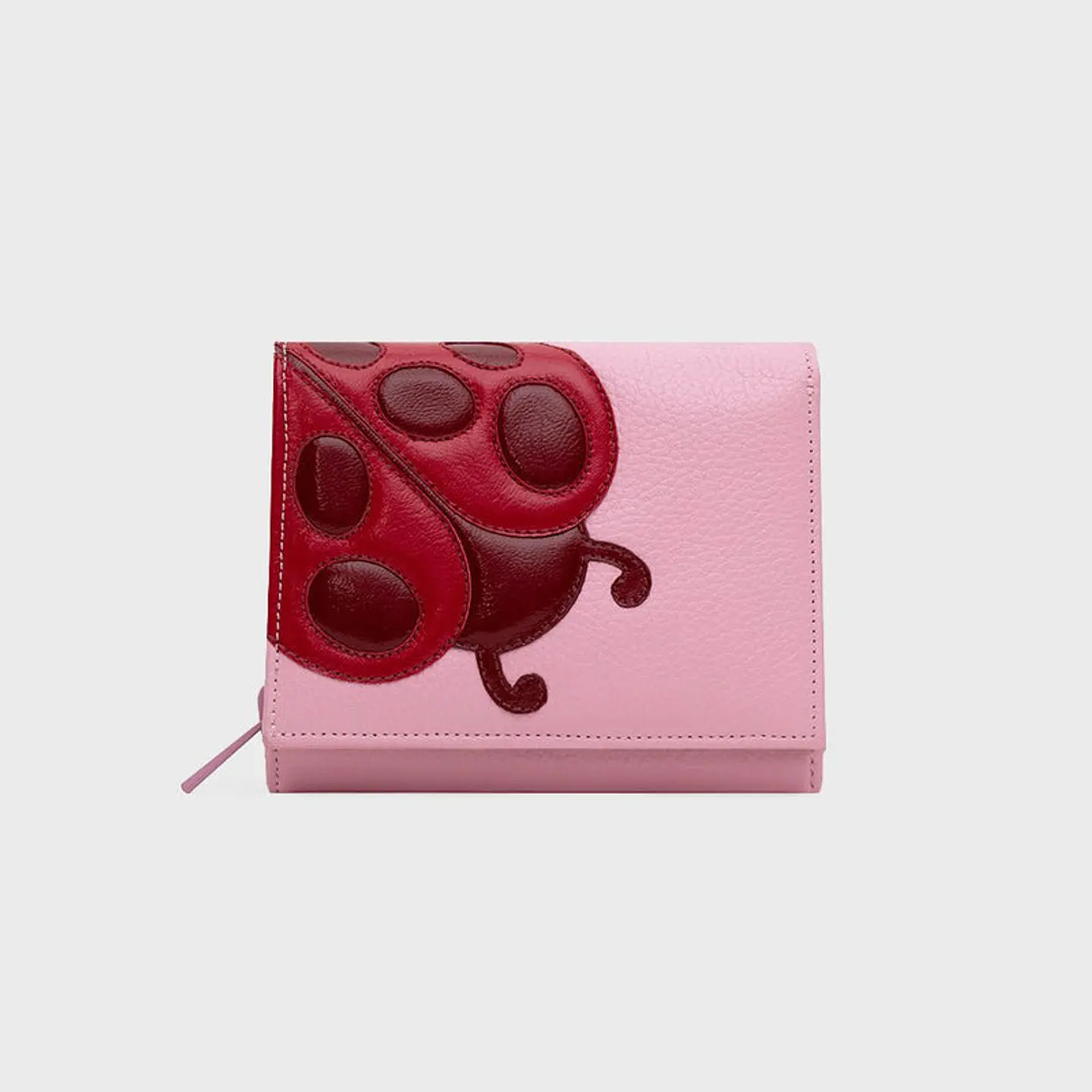 BILLETERA D LUCKY LADYBUG ROSA 1