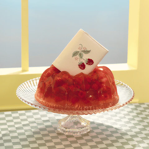 BILLETERA D SUNDAE RASPBERRY HUESO