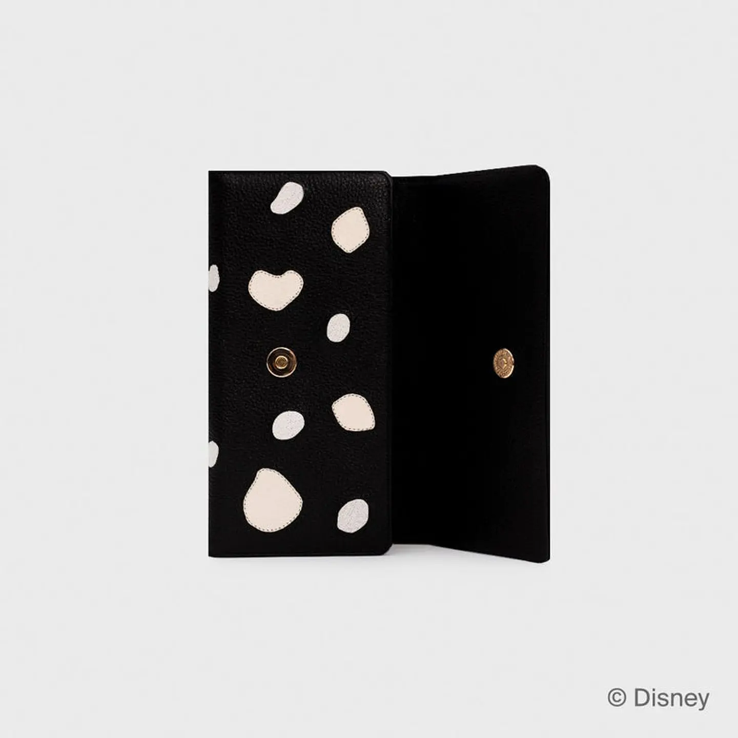BILLETERA LARGA 101 DALMATIANS NEGRO 3