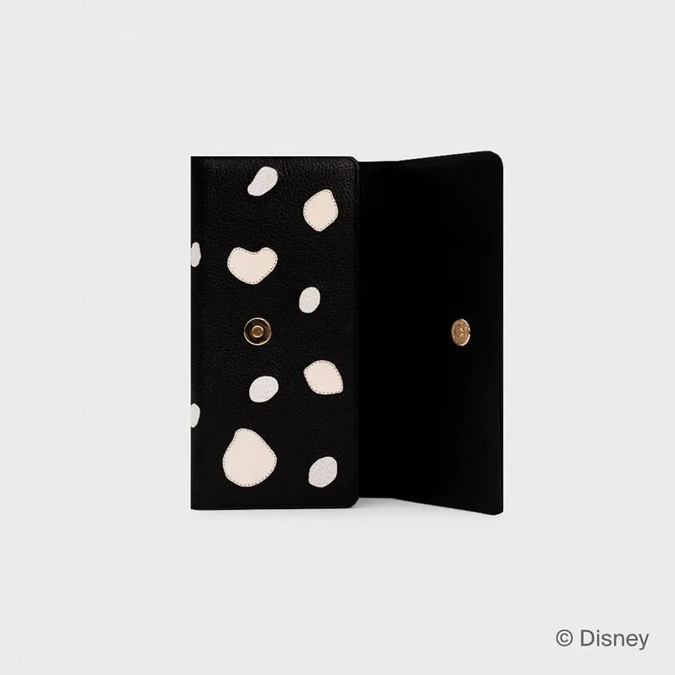 BILLETERA LARGA 101 DALMATIANS NEGRO 3