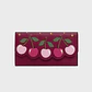 BILLETERA LARGA LUCKY CHERRIES MORA - Miniatura 1