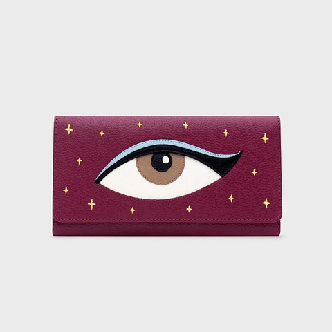 BILLETERA LARGA LUCKY EYE MORA