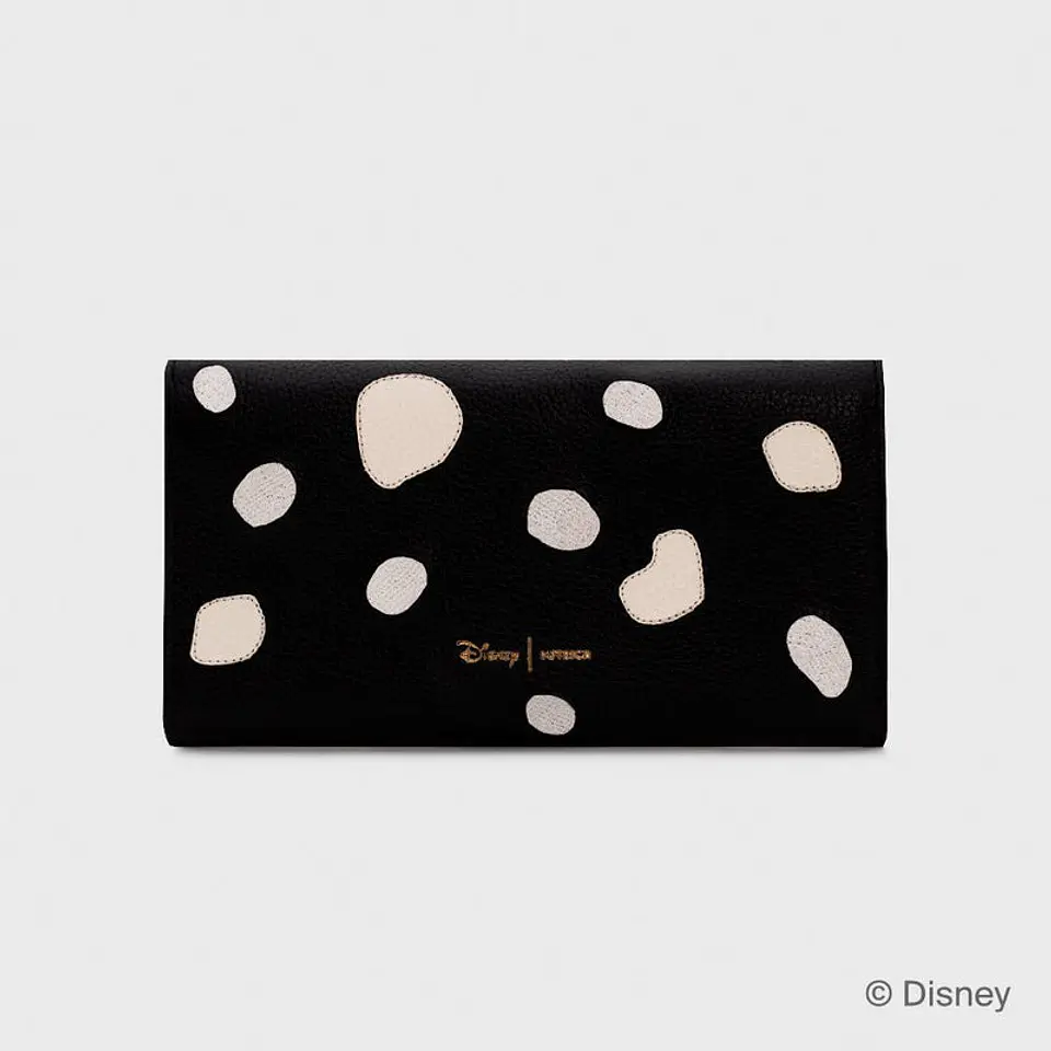 BILLETERA LARGA 101 DALMATIANS NEGRO 5