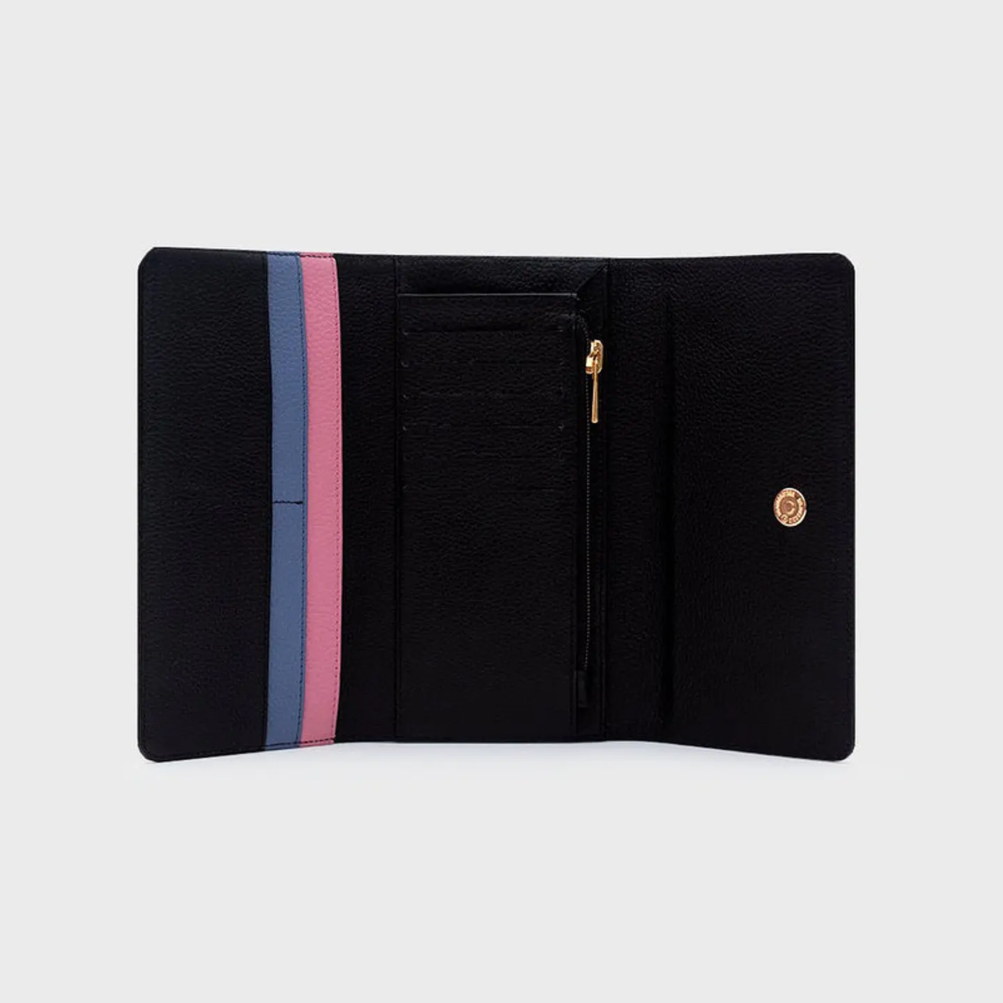 BILLETERA LARGA LUCKY EYE NEGRO 2