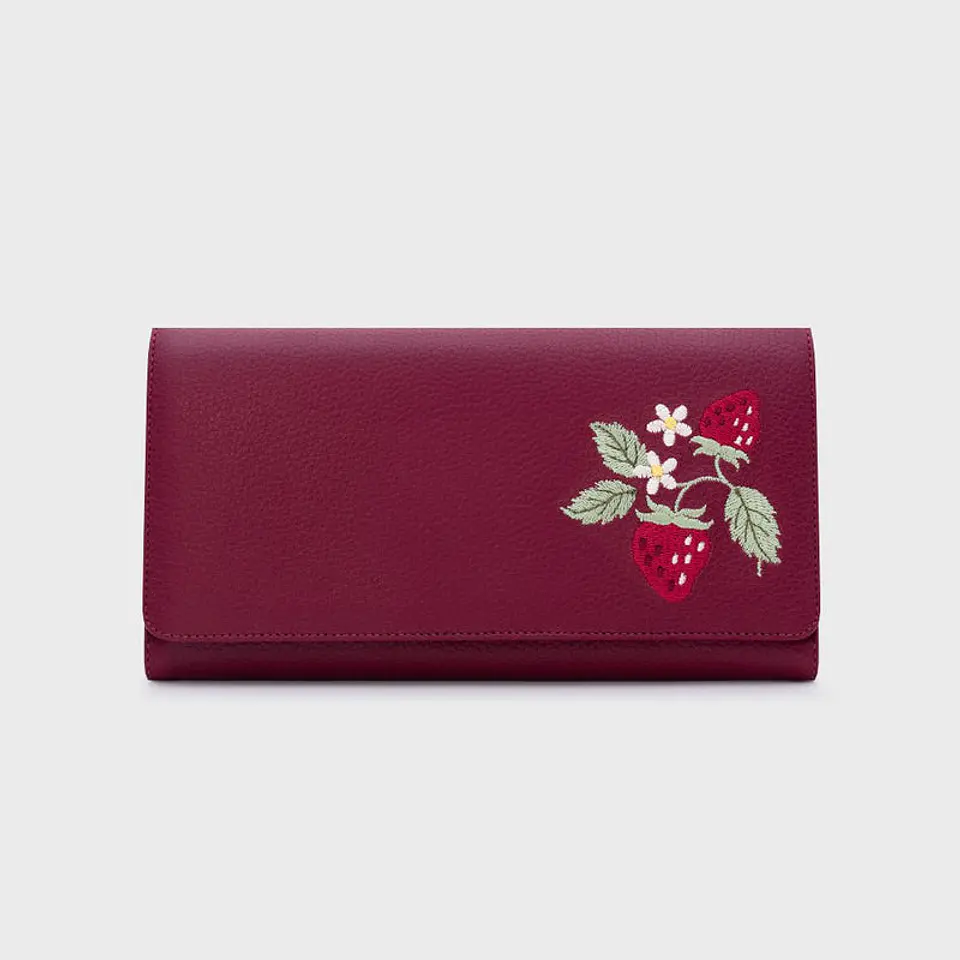BILLETERA LARGA SUNDAE STRAWBERRY MORA 1