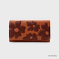 BILLETERA LARGA WILDWOOD HEART FLOWERS MARRÓN - Miniatura 1