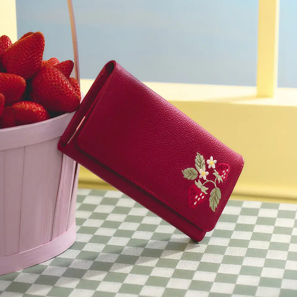 BILLETERA LARGA SUNDAE STRAWBERRY MORA 2