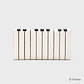 BILLETERA LARGA SCALES & ARPEGGIOS HUESO - Miniatura 4
