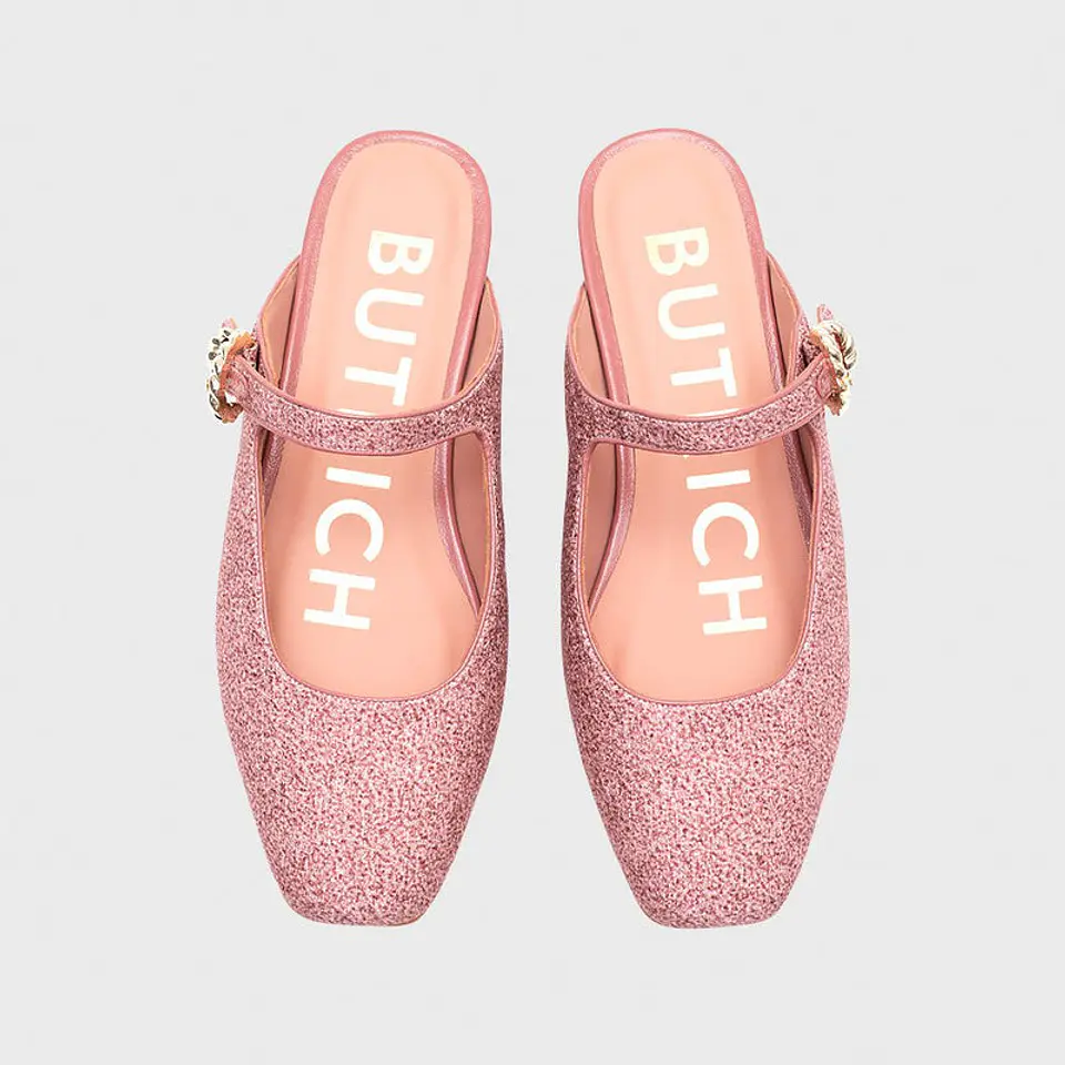 KENZA MULE FLAT ROSA 3